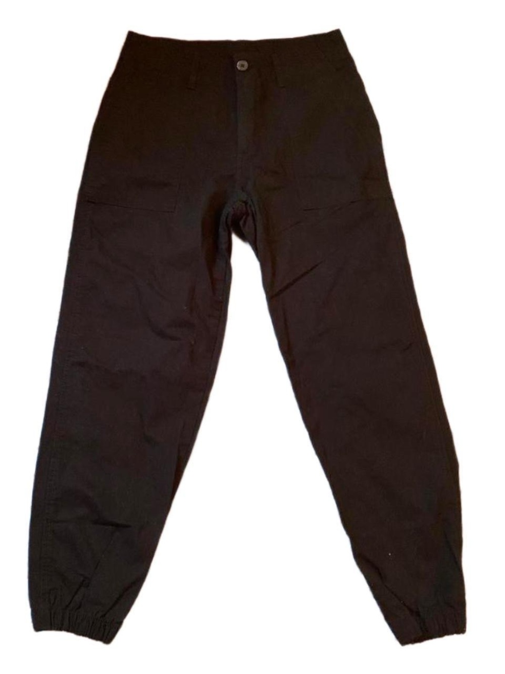 Joe Fresh Black Cargo Jogger Trousers